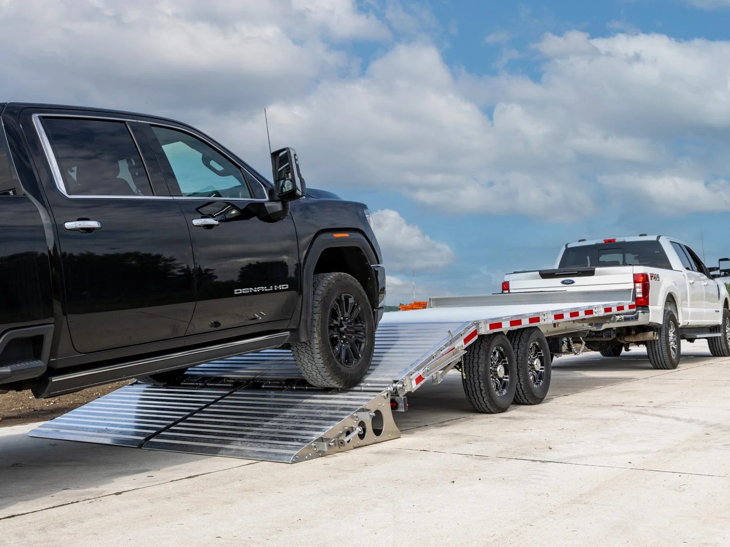 Trailers on the Provectus lot