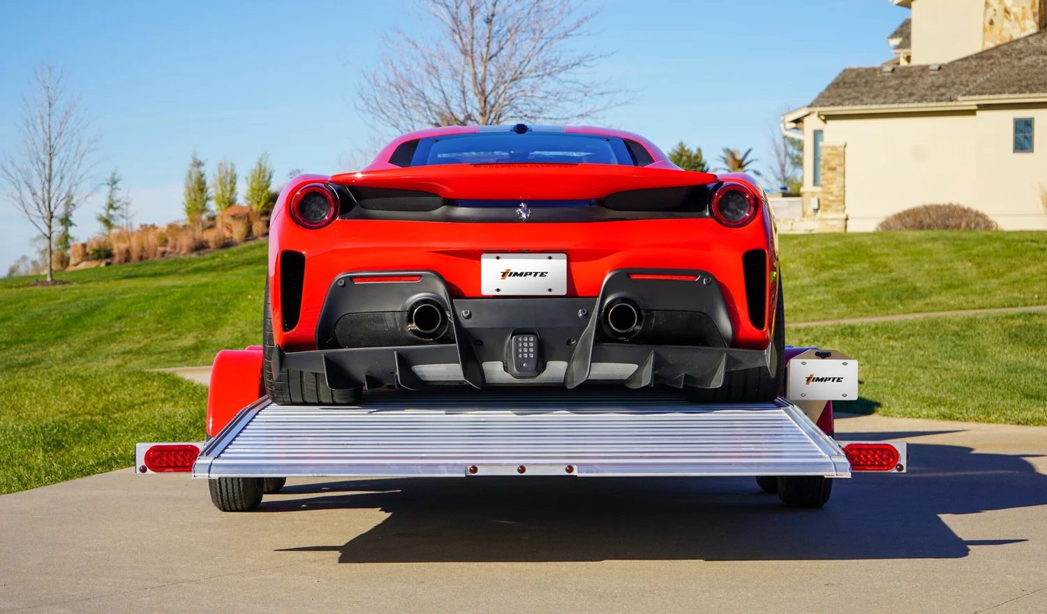 Trailers on the Provectus lot