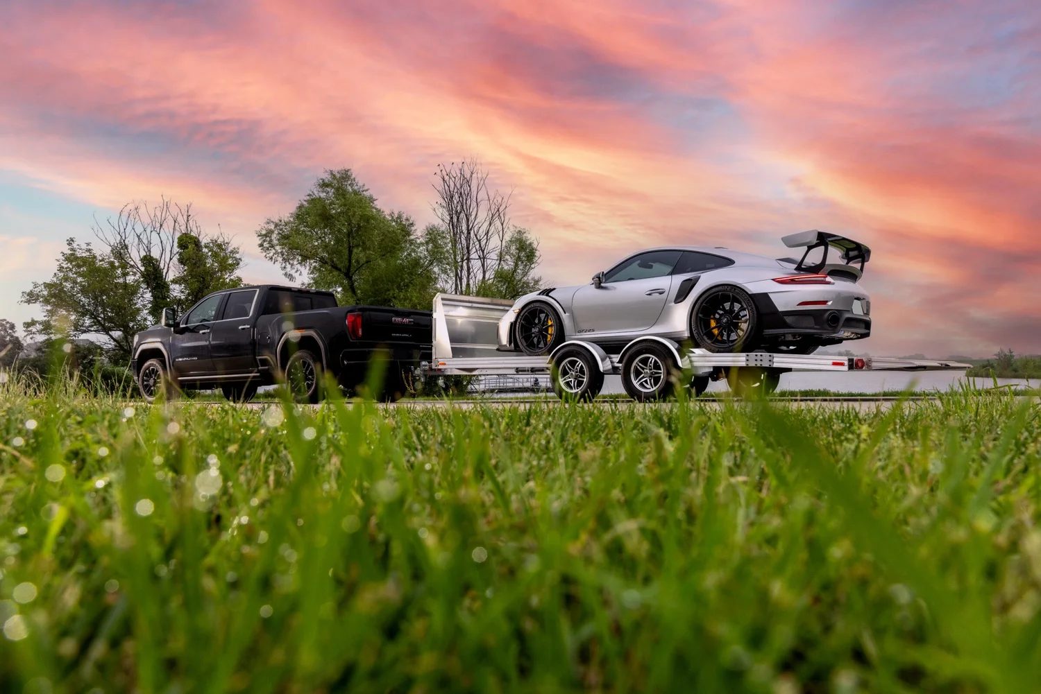 Trailers on the Provectus lot